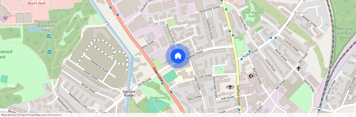 Hospital Street, Walsall WS2