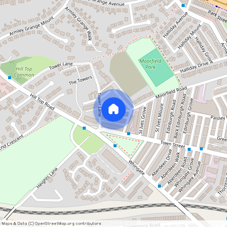 Moorfield Avenue, Leeds, West Yorkshire, UK, LS12