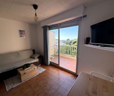 Appartement meublé à louer Sausset-les-Pins, 23m2, vue mer, place d... - Photo 3