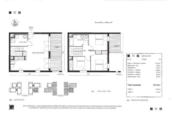 Location Appartement 4 pièces 76m² BEGLES 33130 - Photo 1