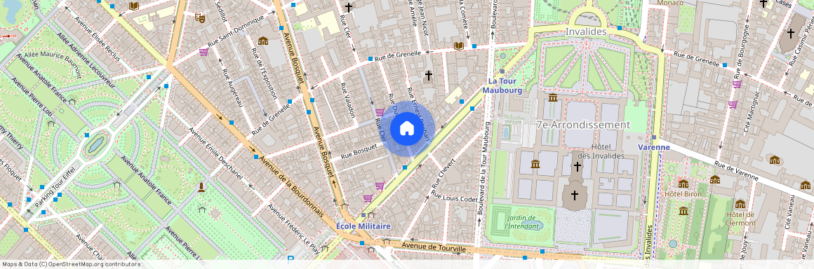 Duvivier bis 25, Rue Duvivier, Paris