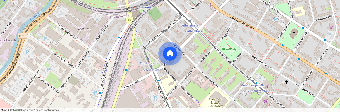 Lutherstraße 64, 09126 Chemnitz