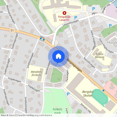 Bergslagsvägen, Finspång