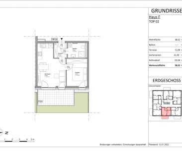 Geförderte 2 Zimmer Wohnung mit EIGENGARTEN - Gradnerstraße 186 F -... - Photo 6