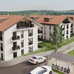 Beau 3.5 mansardé avec grande baie vitrée sur balcon protégé - Photo 2