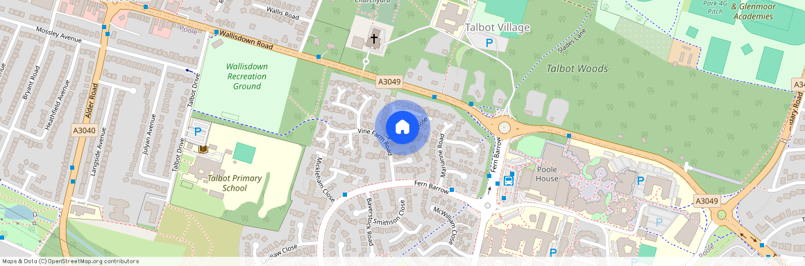 Vine Farm Close, Talbot Village, Poole