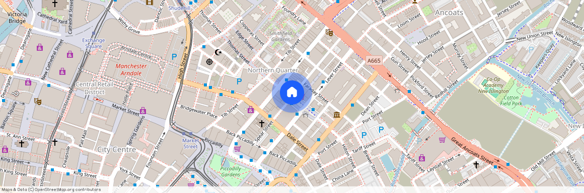 Hilton Street, Manchester, M1