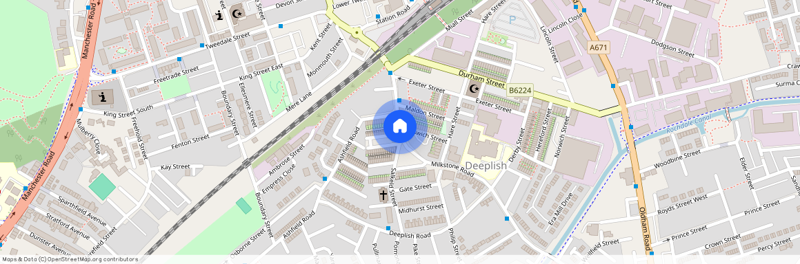 Milkstone Road, Deeplish, Rochdale