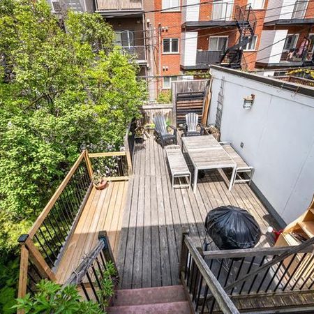 3-1/2 Avec Grande Terrasse Dans Villeray - Photo 3