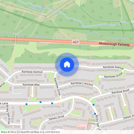 Rainbow Avenue, Hackenthorpe, S12, Sheffield