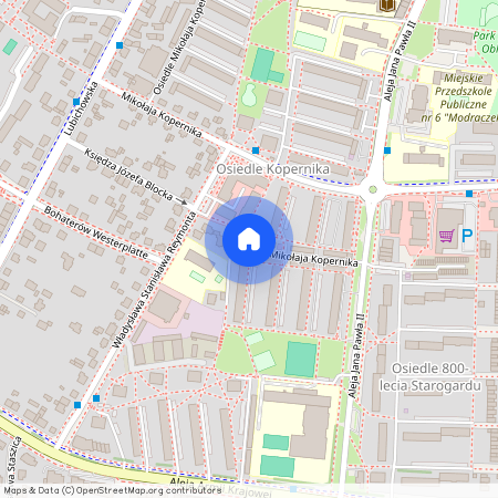 ul. Osiedle Mikołaja Kopernika, Starogard Gdański, starogardzki, pomorskie