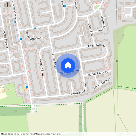 Renoir Gardens, South Shields