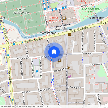 Storgatan 39B, Davidshall