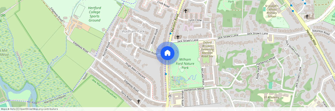 Nicholson Road, Marston, Oxford, Oxfordshire, OX3