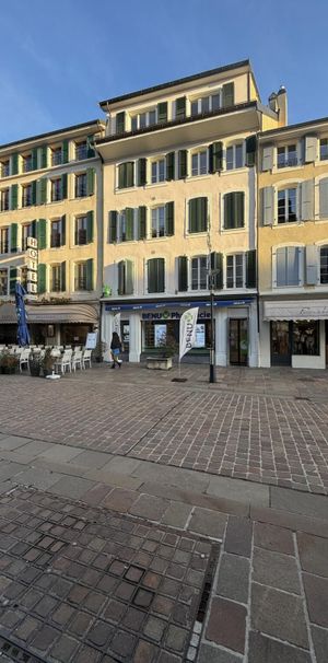 3 rooms in the city center of Morges - Photo 1