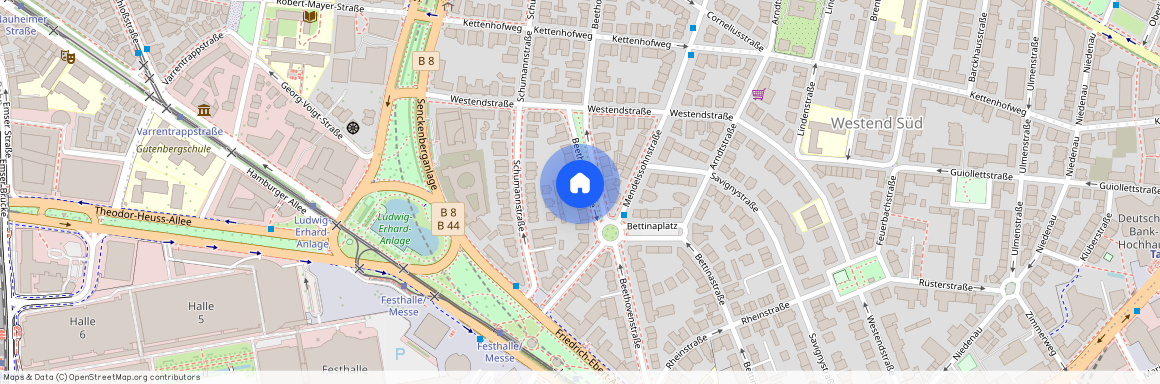 Beethovenstraße 15, 60325 Frankfurt am Main - Gallusviertel