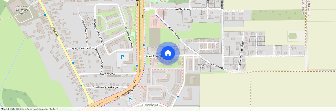 Marii Ranieckiej, Ciechanowski, Ciechanów