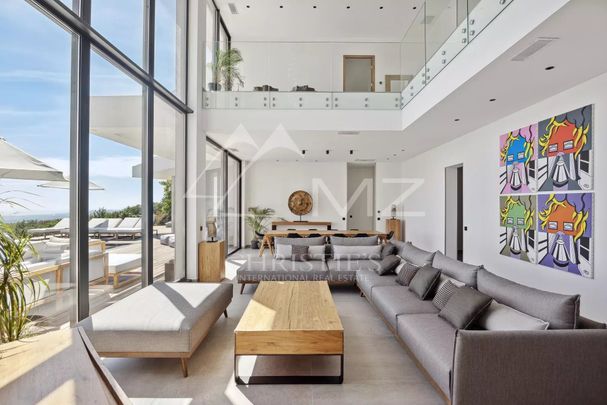 VENCE - Magnifique villa neuve contemporaine vue mer - Photo 1