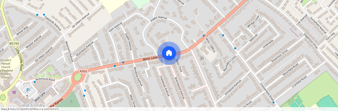 Moor Lane, Crosby, Liverpool