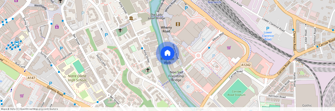 Wherry Road, Norwich, Norfolk, NR1