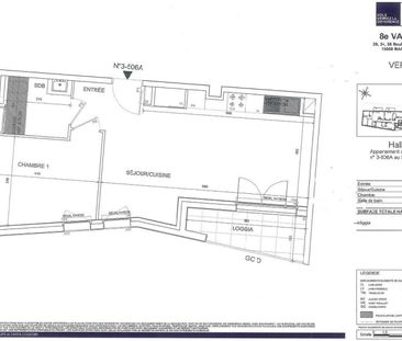 location Appartement T2 DE 45.2m² À MARSEILLE - Photo 5