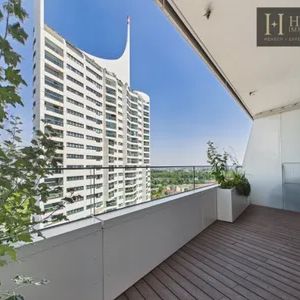 Danubeflats - Exklusive 2-Zimmer-Wohnung im höchsten Wohnhochhaus Österreichs mit zwei Balkonen, Spa und Blick auf die Neue Donau - Photo 3
