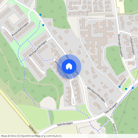 Mörbylundsvägen, Vallentuna