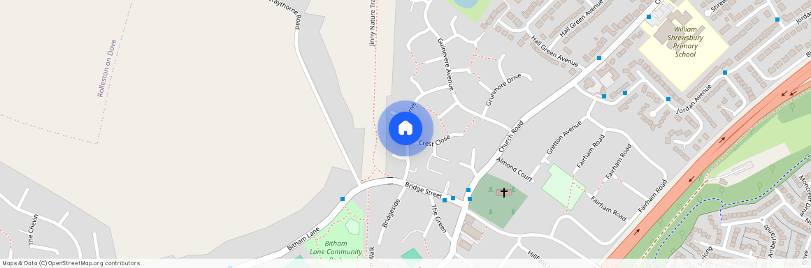 Lancelot Drive, Stretton, Burton-on-Trent, Staffordshire, DE13
