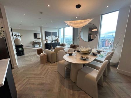 Stunning Fully Furnished Three Double Bedroom Penthouse Apartment with Amazing facilities in the Exclusive Cortland Development, Colliers Yard. - Photo 2