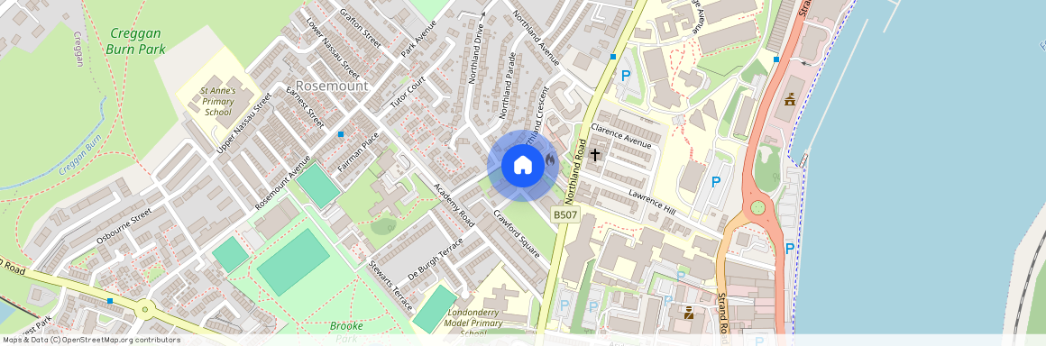 22 The Square, 22 Crawford Square, Derry, BT48 7HT