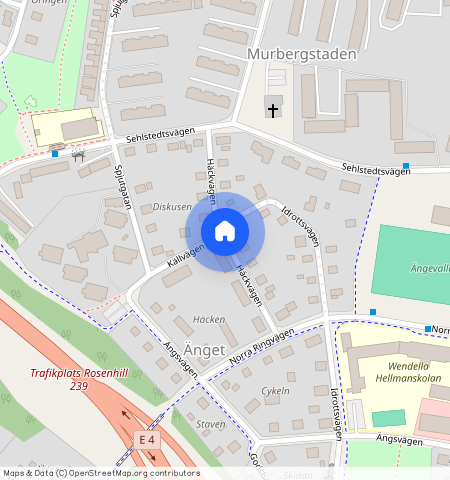 Häckvägen, Härnösand