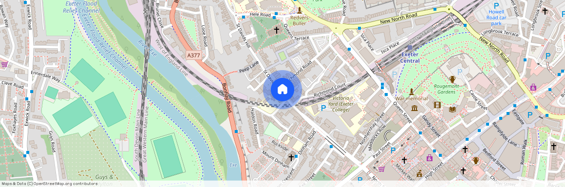 St Davids Hill, Exeter, EX4
