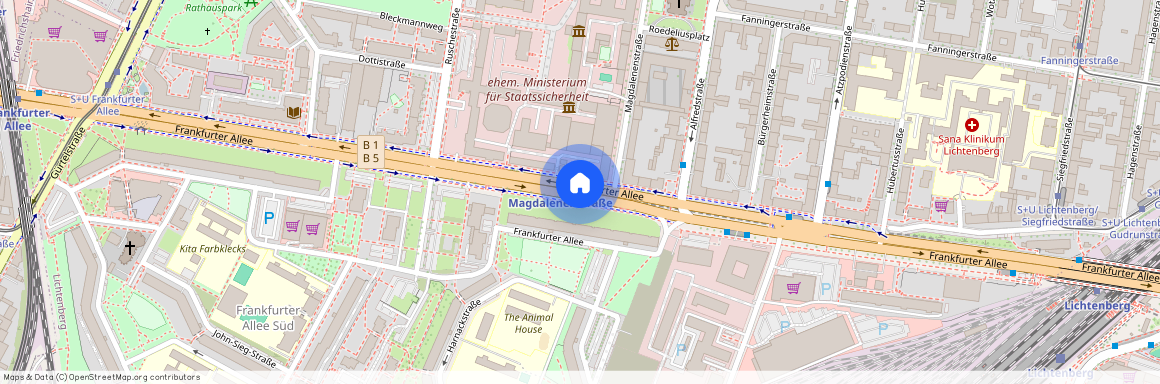 Frankfurter Allée, 10365 Berlin - Lichtenberg