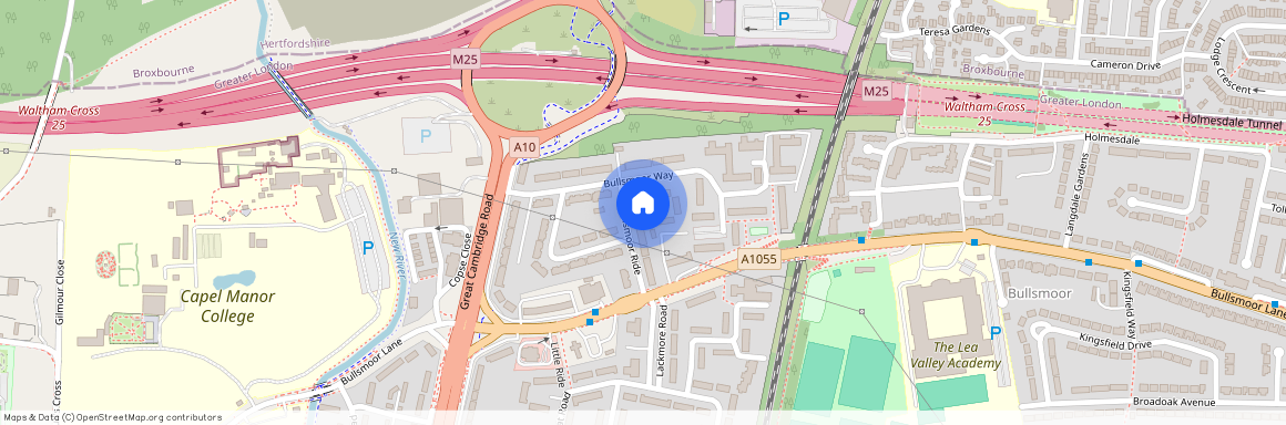 Bullsmoor Close, Waltham Cross, EN8