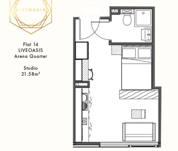 Studio to rent - Photo 3