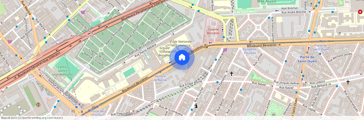 Boulevard Bessières, Francja, Paris