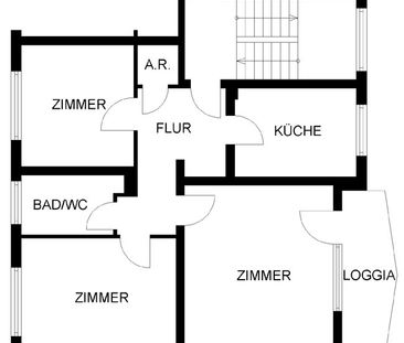 Wohnung in Witten-Annen mit Balkon - Foto 1