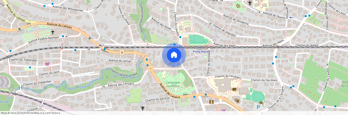 Av. Guillemin 6, 1009, Pully