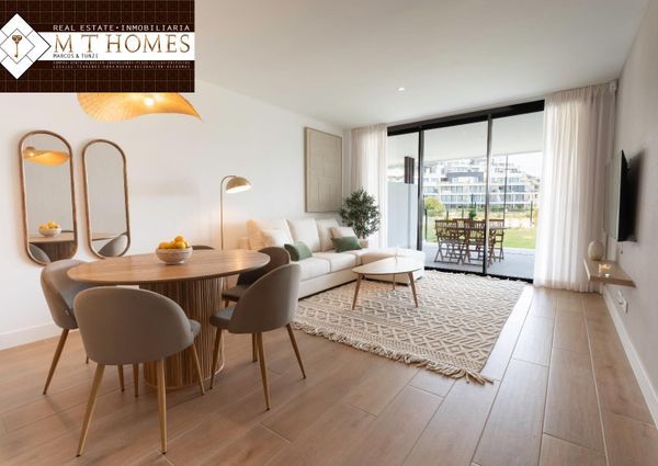 BRAND-NEW LUXURY GROUND FLOOR APARTMENT – EL HIGUERÓN – PRIVATE GARDEN & LARGE TERRACE – WALKING DISTANCE TO RESORT AMENITIES