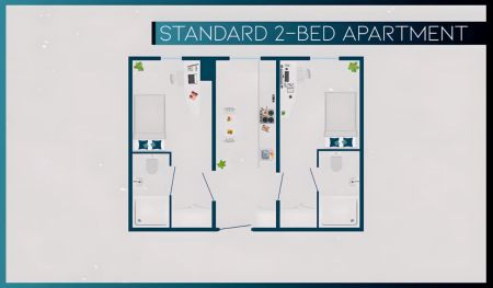 Standard 2 Bed Apartment - Photo 4