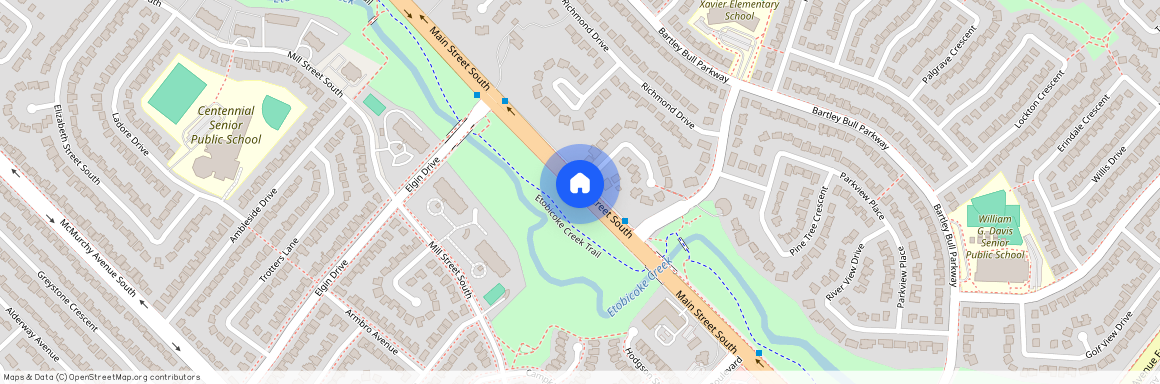 Main street, Ontario, Brampton