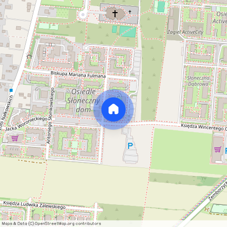 ul. Jacka Woronieckiego, Wrotków, Lublin, lubelskie