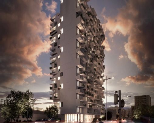 AB AUGUST: The Metropolitan - High Class Loft Living - Provisionsfrei - 1-Zimmer-Wohnung mit Balkon - Photo 1
