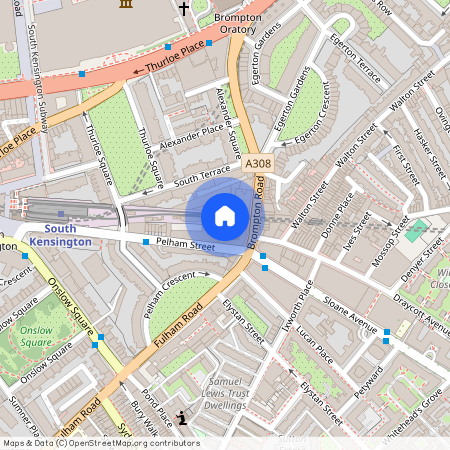 Crompton Court, Brompton Road, South Kensington, London, SW3