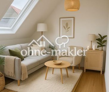 Charmante 2-Zimmer-Dachgeschosswohnung in der Altstadt von Bad Camberg - Foto 1