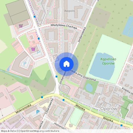 Wrocław, Krzyki, Oporów, Jordanowska-Dzierżonia