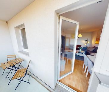 Jetzt kann`s losgehen - Vollmöblierte 2-Raum-Wohnung mit Balkon - Foto 1