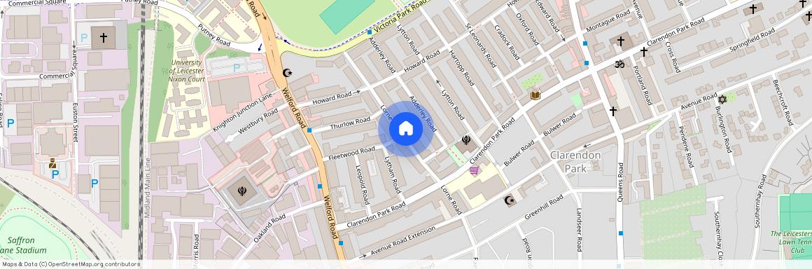 Clarendon Park, LE2 1YG, Leicester