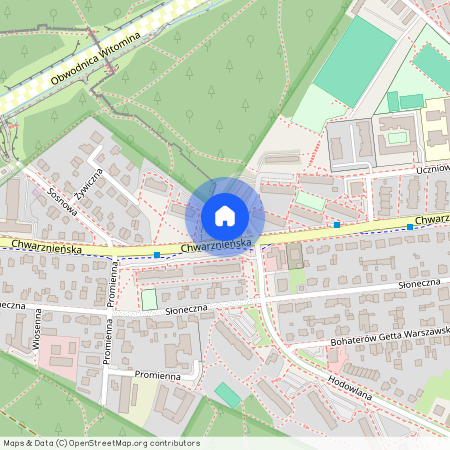 ul. Chwarznieńska 36, Witomino-Radiostacja, Gdynia, pomorskie