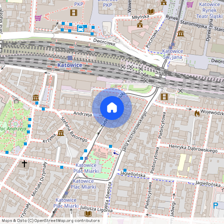 ul. św. Jana, Śródmieście, Katowice, śląskie